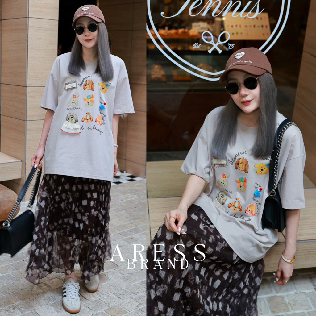 Buddy Bestie Set ชุดเซ็ตเสื้อ+กระโปรง