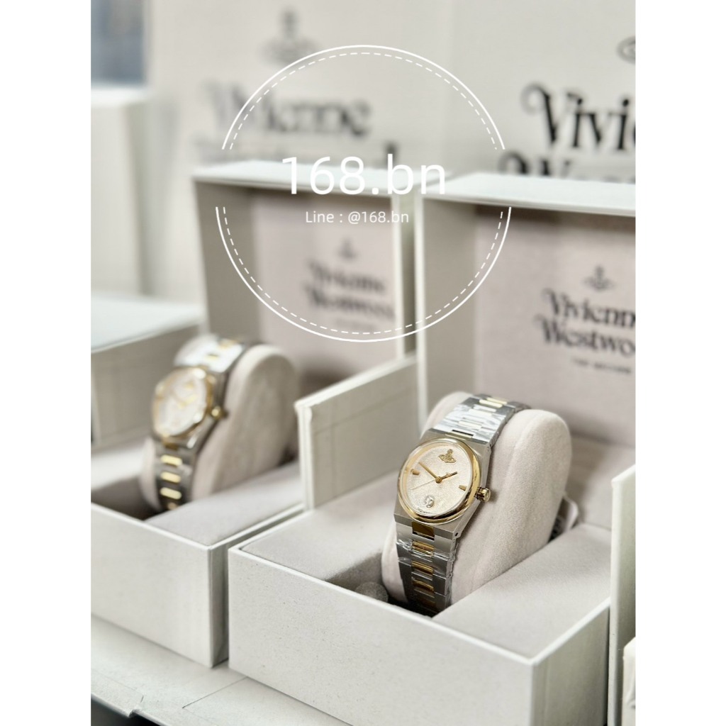 นาฬิกา Vivienne Westwood the hoxton (silver/gold) 28mm