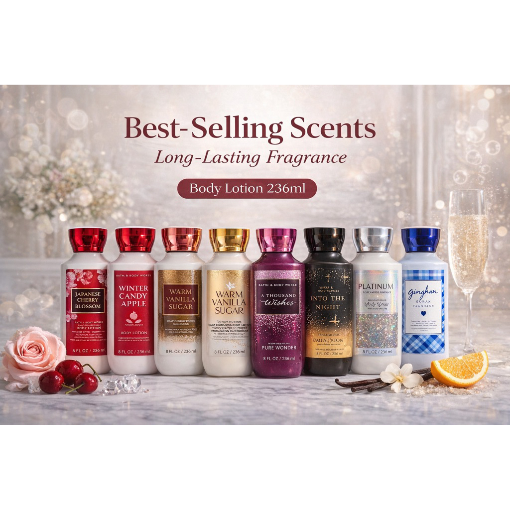 Body Lotion 236ml Moisturizing Lotion Fragrance Lotion ผิวนุ่มชุ่มชื้น กลิ่นหอม