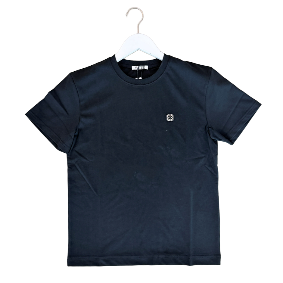 [ของแท้💯พร้อมส่ง] SATUR เสื้อยืดรุ่น All Day Supima Comfort Black