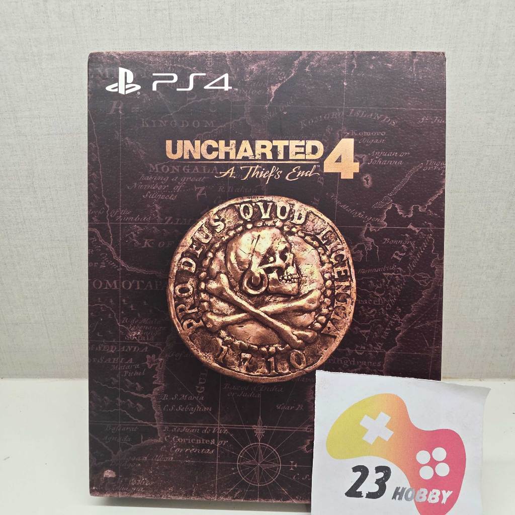 [มือ2] [PS4] Uncharted 4 : A Thief's End กล่องเหล็ก