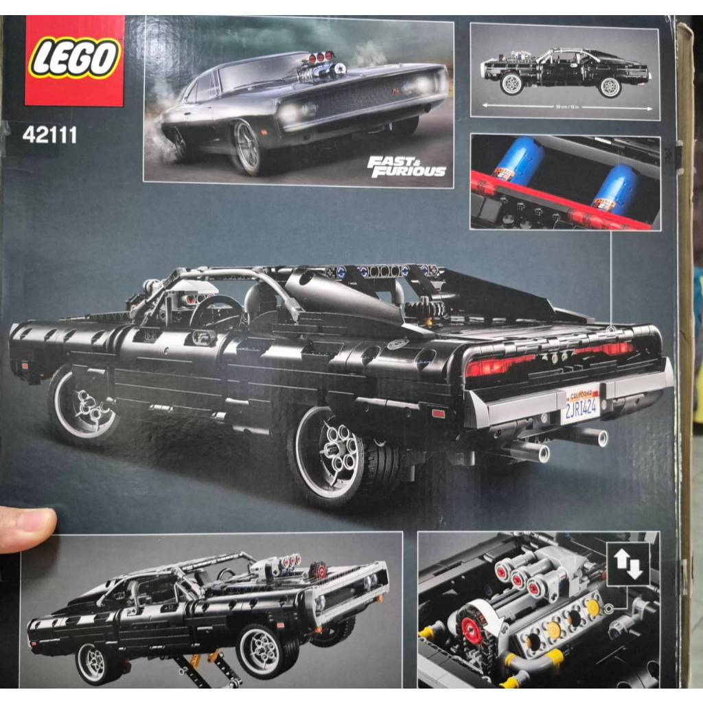 ตัวต่อยี่ห้อ  LEGO TECHNIC  42111 FAst&Furious   (สินค้ามือสอง)