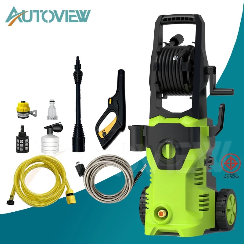 Autoview เครื่องฉีดน้ำแรงดันสูง Pressure Washer เวอร์ชันอัพเกรด ปืนฉีดน้ำแรงดันสูง