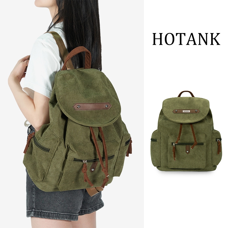 HOTANK Backpack กระเป๋าเป้สะพายหลังผู้หญิงแฟนชั่น