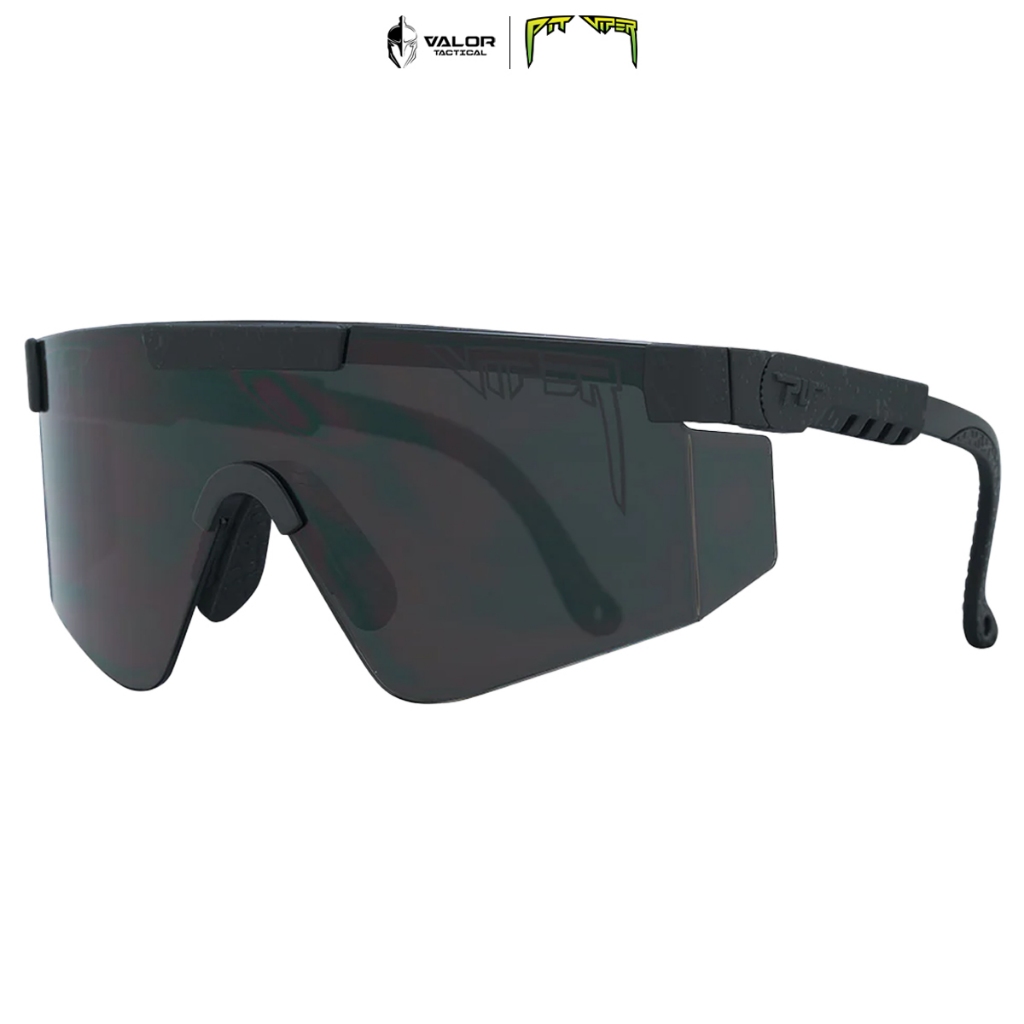 Pit Viper - The Blacking Out Original, Ballistic Smoke แว่นเซฟตี้ นิรภัย แว่นกันสะเก็ด ปรับขาแว่นได้