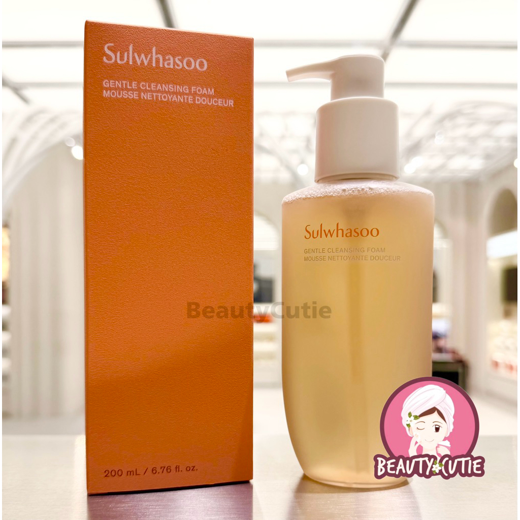 🌟สูตรใหม่‼️Sulwhasoo Gentle Cleansing Foam 200 ml. ผลิตปี 2025🌟แท้💯 จากช็อป