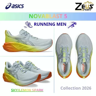 ASICS NOVABLAST 5 รองเท้าวิ่งผู้ชาย [RUNNING MEN] Daily Runner “นุ่ม เด้ง และตอบสนองดี” มากยิ่งขึ้น Easy Run