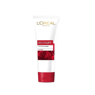 L’Oreal ลอรีอัล ปารีส คลีนเซอร์ โฟม100 มล. ออร่า / ออร่า วิป / ไกลโคลิค / รีไวทัลลิฟท์ / ไฮยารูลอน