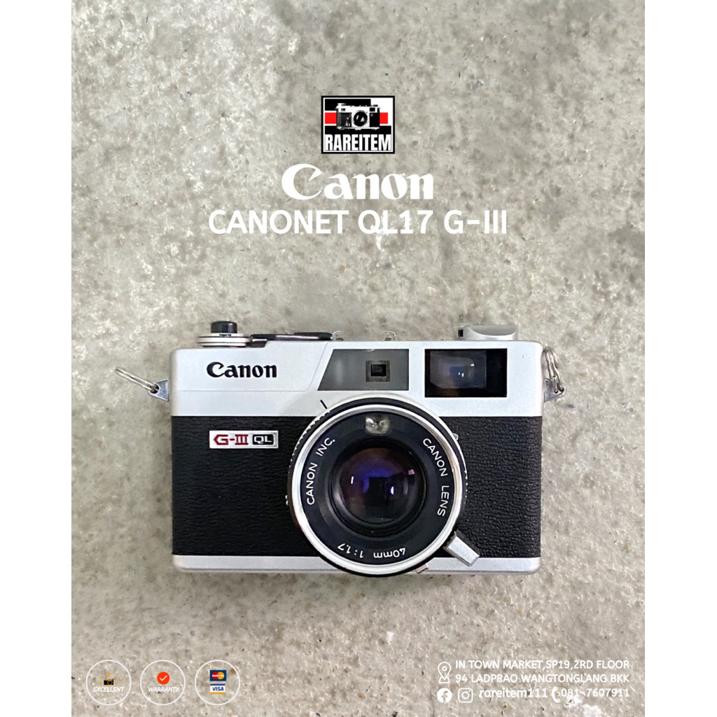 Canon canonet Ql17 g-iii