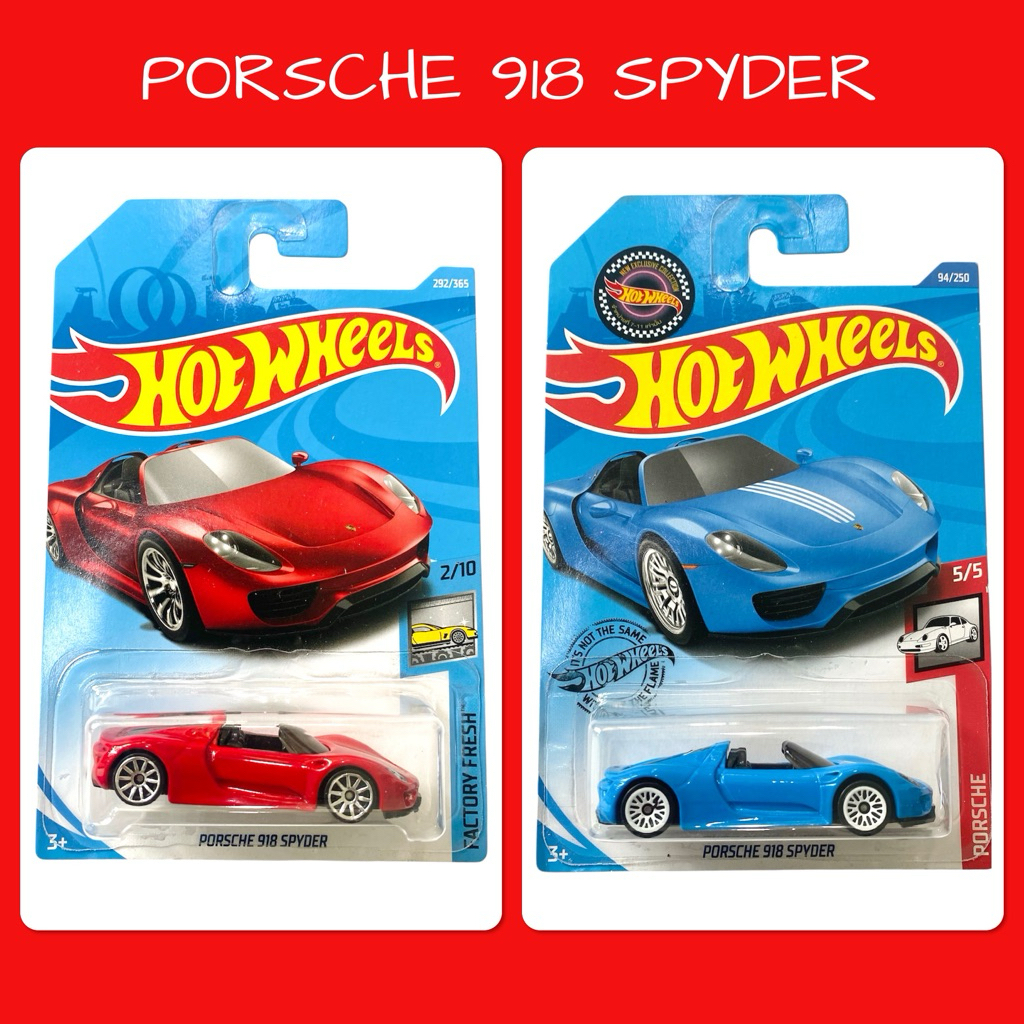 Hot Wheels Porsche 918 Spyder
