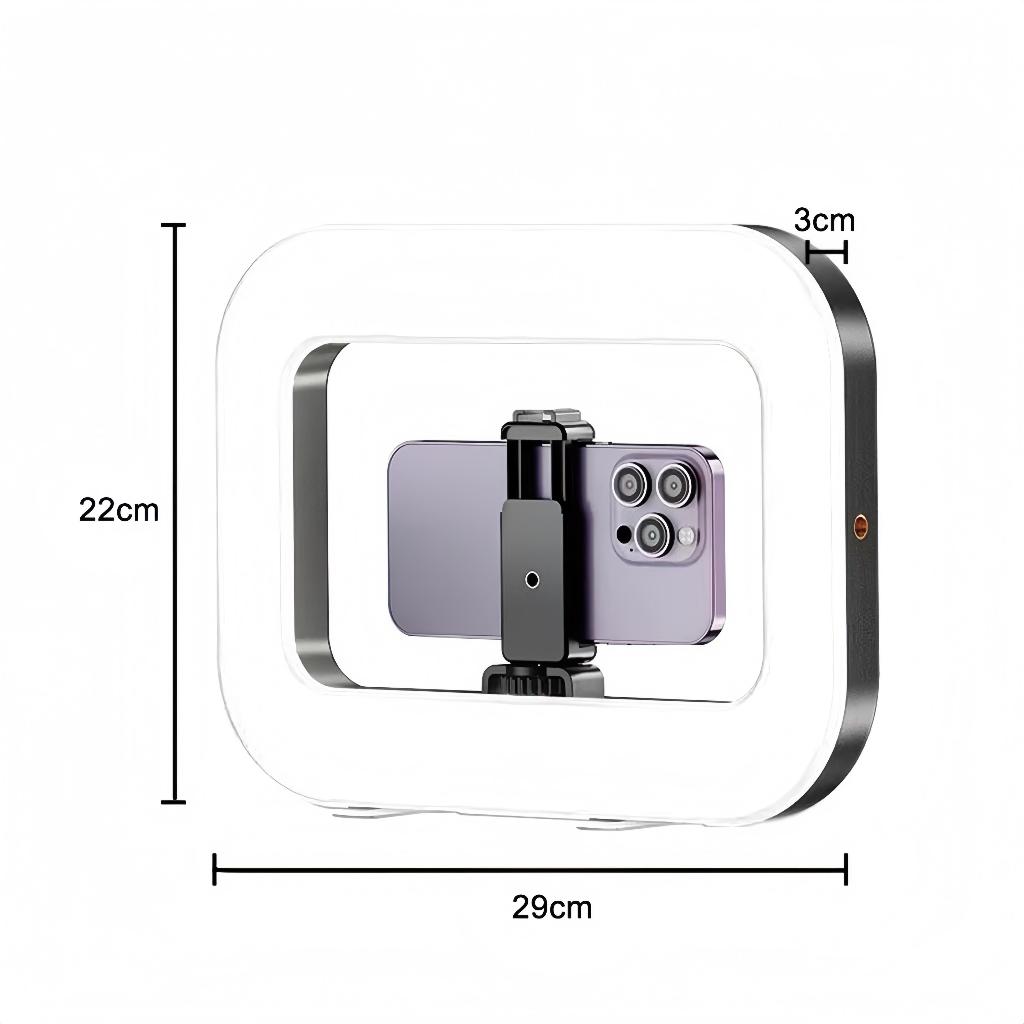 ไฟวงแหวน LED YM300 ใช้งานได้หลากหลาย camera light stand รูปที่ 7
