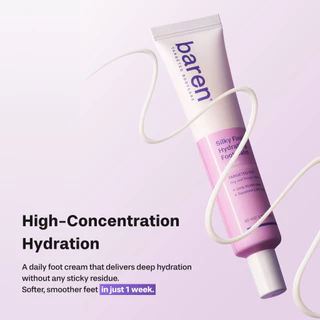 BAREN SILKY FINISH HYDRATING FOOT BALM (บาเรน ซิลกี้ ฟินิช ไฮเดรตติ้ง ฟุต บาล์ม)