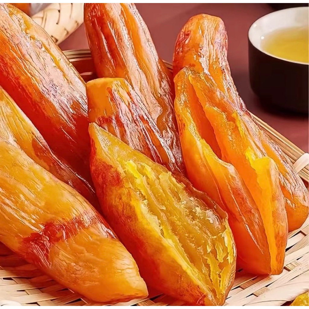 #มันหนึบญี่ปุ่นเบนิฮารุกะ1กิโลกรัมขนาด15-20ชิ้นต่อกิโล หวานกำลังดีไม่ผสมแป้งมันแท้100%