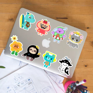 สติกเกอร์กันน้ำsticker - แจนจิงจิง เอมี่บอนนี่ วิวมิม อู๋บูม milklove juniormark emibonnie jossgawin namtanfiilm viewmim