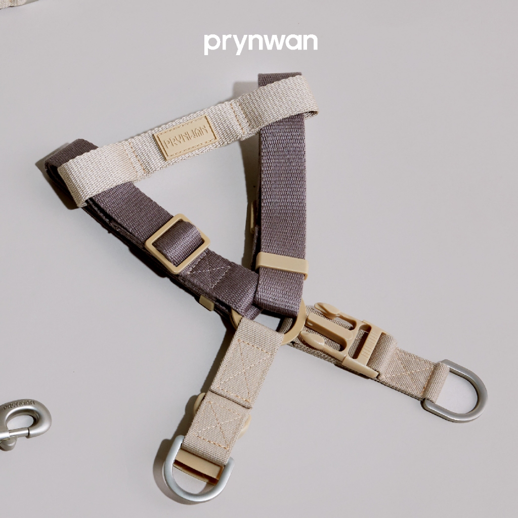 PRYNWAN Pets - Dog Harness Two Tone สายรัดหน้าอก สัตว์เลี้ยง