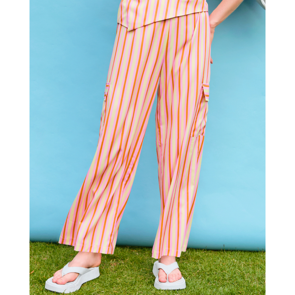 Littlemojo Sunkissed Striped Woman Pants