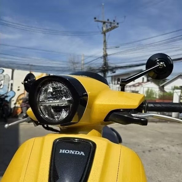 กระจกแต่งรถ (CNC) สำหรับรถรุ่น Honda Giorno และ Hondaทุกรุ่น อุปกรณ์ครบพร้อมติดตั้ง