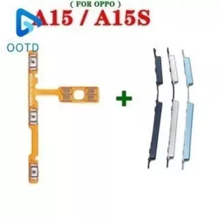 แพรสวิตช์ ปุ่มกดสวิทช์ด้านนอก OPPO A15 / A15S / A35 ปุ่มเปิด/ปิด ปุ่มปรับระดับเสียง Power button volume button powerflex