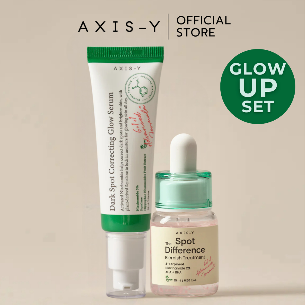AXIS-Y - Glow Up Set (Glow Serum, Spot Treatment)
