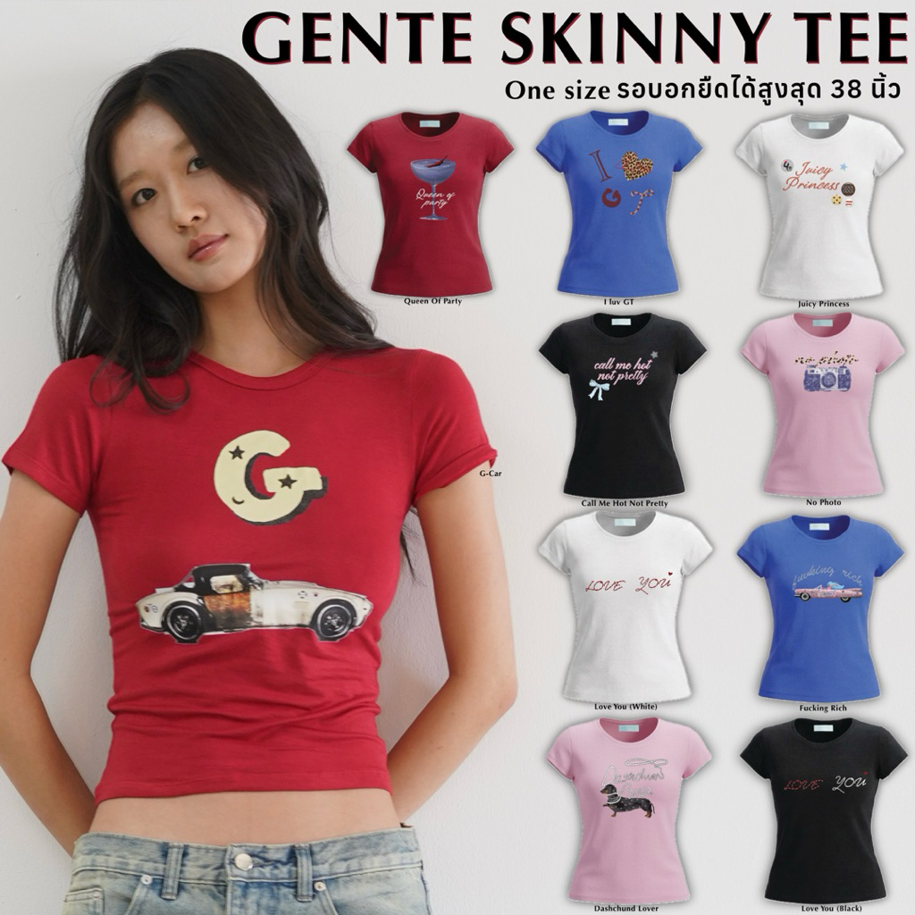 GENTE-Gente Skinny Tee