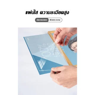 กรอบรูปแขวนผนัง A2 กรอบรูปโฆษณา แบบสไลด์ เปลี่ยนภาพได้ ไม่ต้องถอด ใส่ได้ทั้งแนวตั้ง แนวนอน ดีไซน์สวย งานคุณภาพ