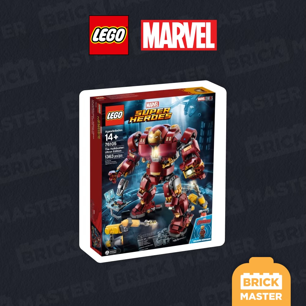 Lego 76105 Marvel The Hulkbuster: Ultron Edition (retired) (ของแท้ พร้อมส่ง)