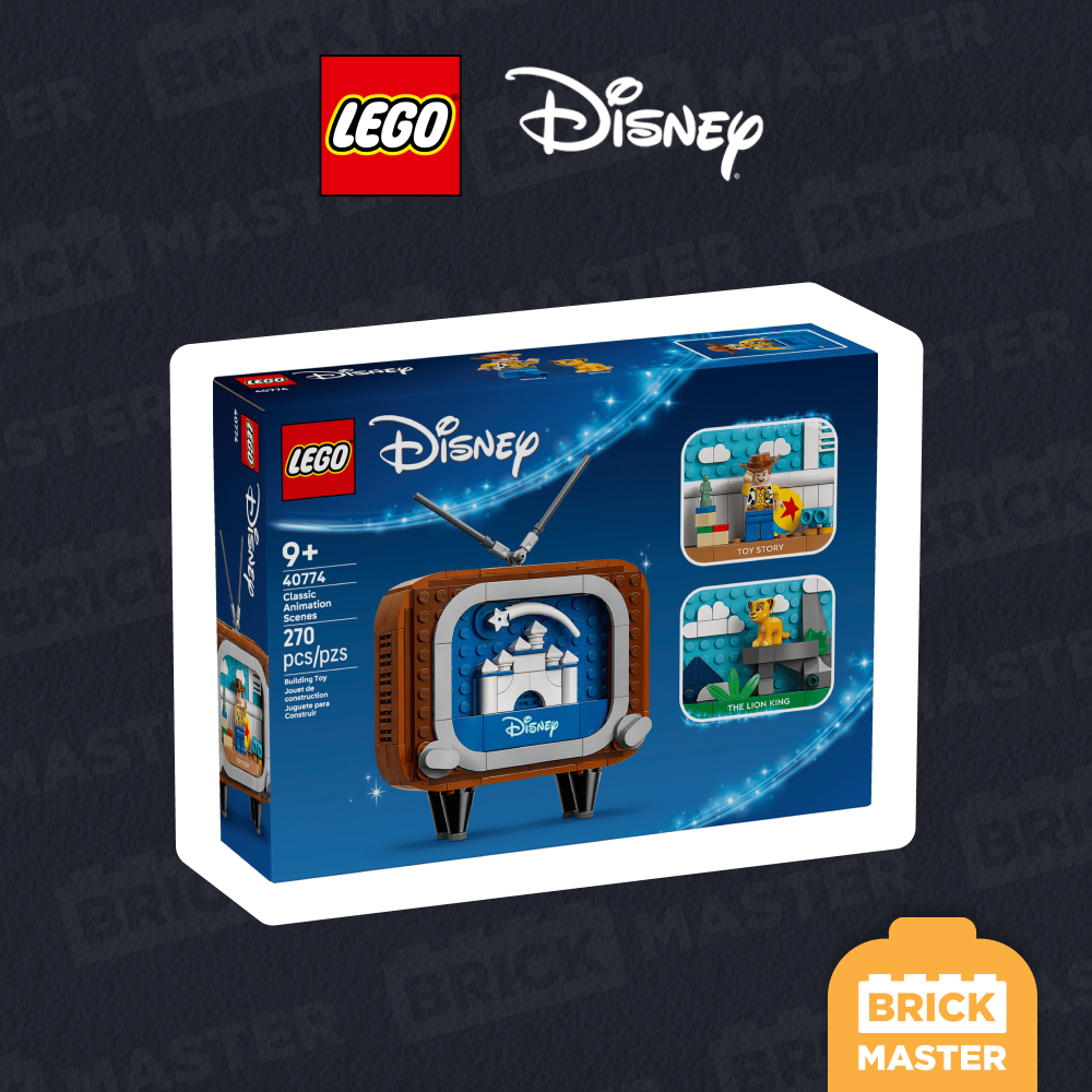 LEGO DISNEY GWP 40774 : Classic Animation Scenes (เลโก้แท้ Limited ดีสนี่ย์ Toy Story Lion King)