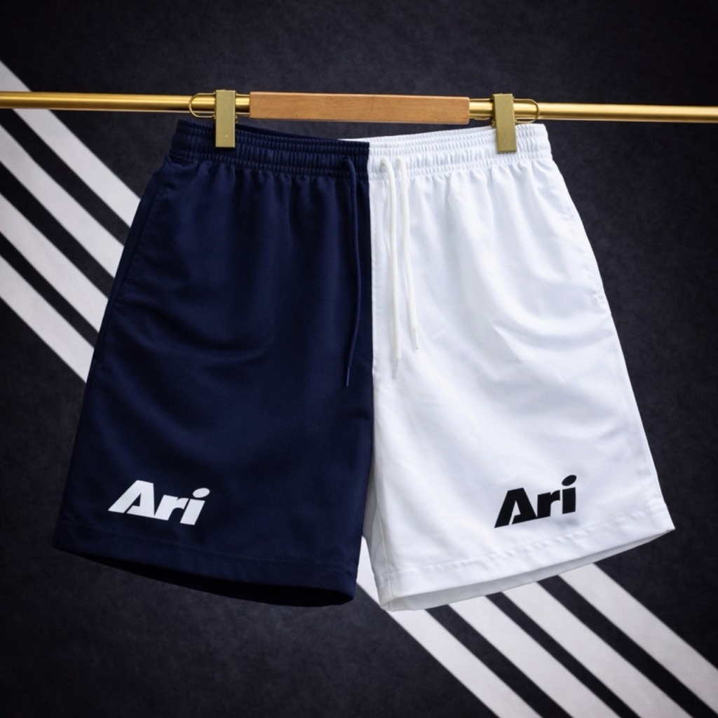 กางเกงลำลองขาสั้น (801)ผ้าร่ม เพิ่มเฟก Ari