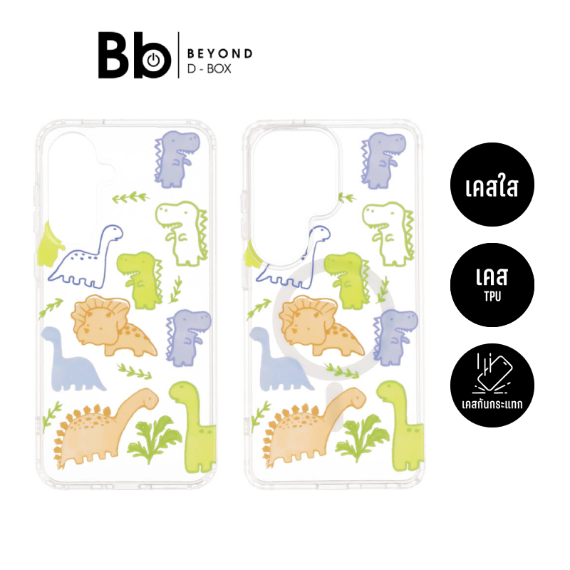 เคส FOX Dino Friends Series for Samsung Galaxy A06/A07/A17/A56/S25 FES/24 Ultra/S25Ultra/S26 Ultra b