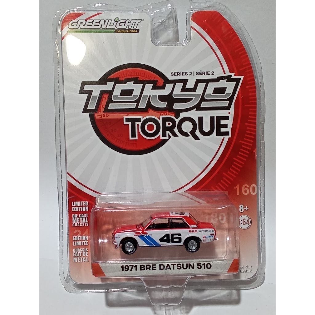 GreenLight Tokyo Torque Series 2 – 1971 BRE Datsun 510 (No.46)