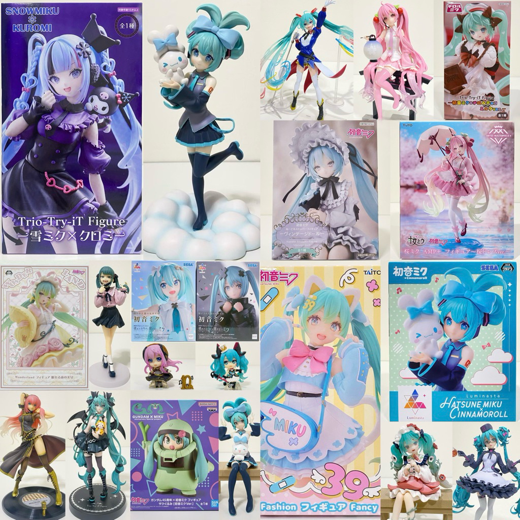 [พร้อมส่ง/มือ1-2/ของแท้] รวมฟิกเกอร์ Hatsune Miku - ฮัตสึเนะ มิคุ Vocaloid Figure Megurine Luka