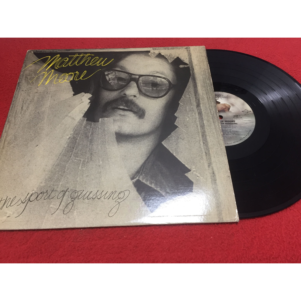 The Sport of Guessing -  Matthew Moore ขนาด 12 นิ้ว LP ร้าน PinHaiMusic B138