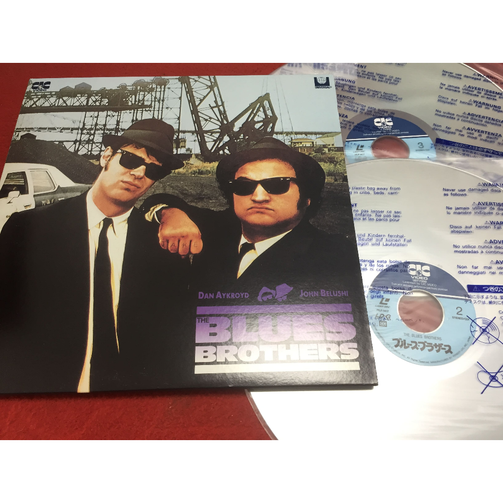 The Blues Brothers - The Blues Brothers ขนาด 12 นิ้ว 2LaserDisc B138