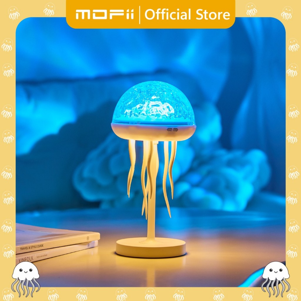 [ของแท้ รับประกันศูนย์ไทย]MOFii โคมไฟโปรเจ็กเตอร์ JELLY FISH เปลี่ยนห้องนอนให้สวยอลังการ ปรับแสงได้