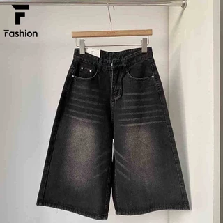 กางเกงยีนส์เอวสูง ทรงกระบอก ขา7ส่วน สไตล์เกาหลี คู่รัก Unisex 4สี ถูกและคุ้ม