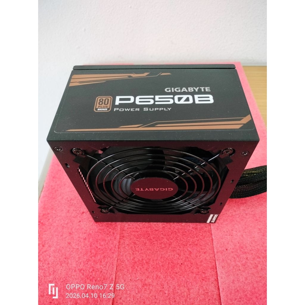 Power Supply GIGABYTE P650B 650W 80 PLUS BRONZE ประกัน Advice 2/02/70
