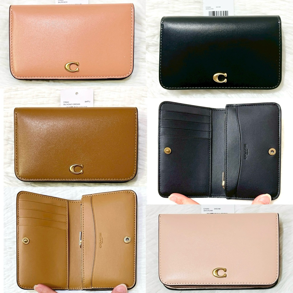 🌟พร้อมส่ง🌟ของแท้💯🇺🇸เลือกสีด้านใน💗CR990 ESSENTIAL SLIM CARD CASE