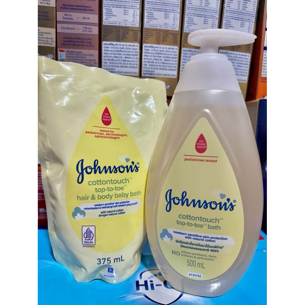 สบู่เหลวอาบน้ำ Johnson's Milk + Oats 500 +375มล.