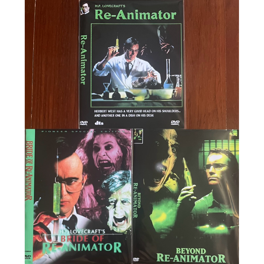 H.P. Lovecraft’s Re-Animator 1-3 (DVD)/ คนเปลี่ยนหัวคน 1-3 (ดีวีดี)