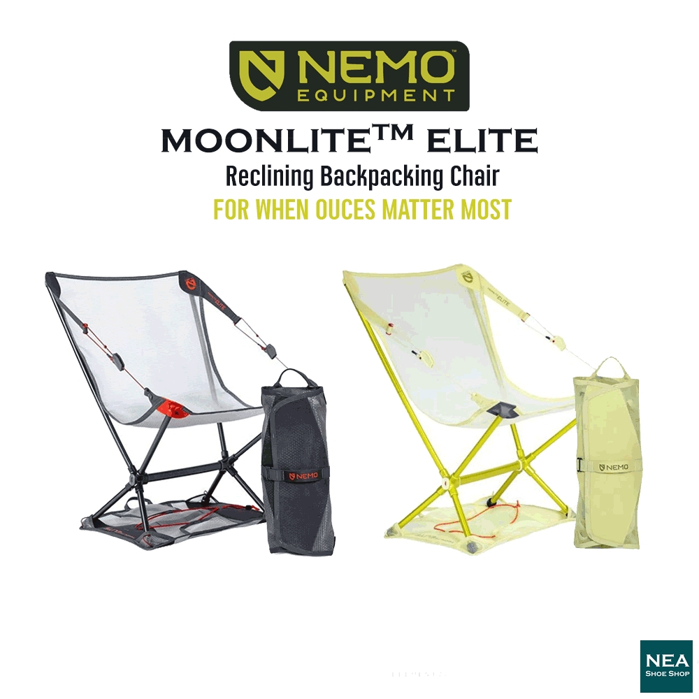 [สายลุยต้องมี!] NEMO Equipment MOONLITE ELITE Reclining Camp Chair เก้าอี้แคมปิ้ง
