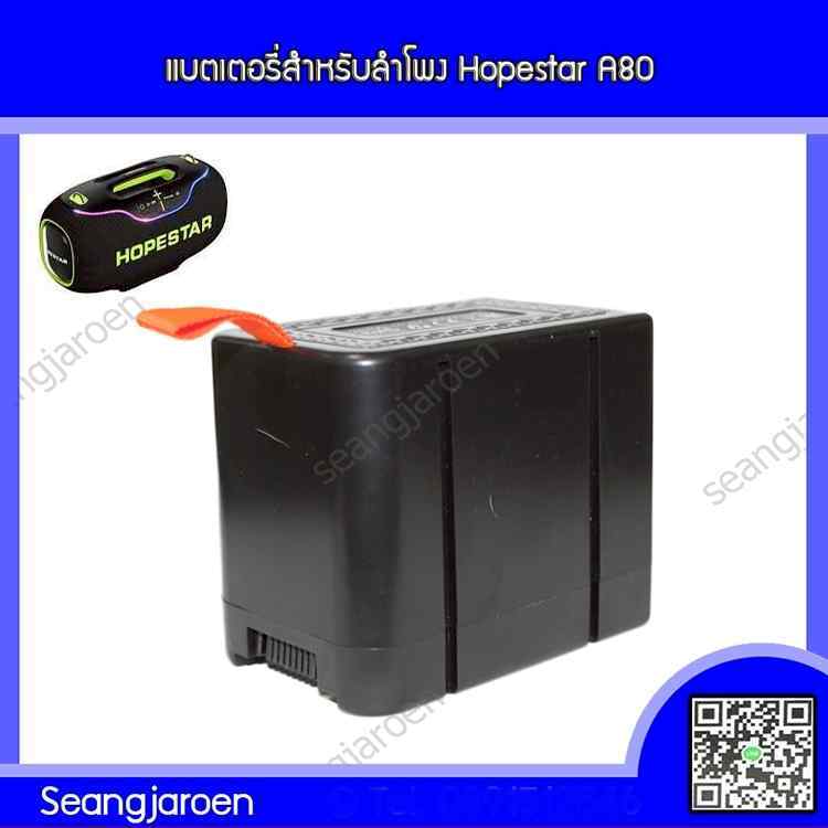 แบตเตอรี่สำหรับลำโพง HOPESTAR A80