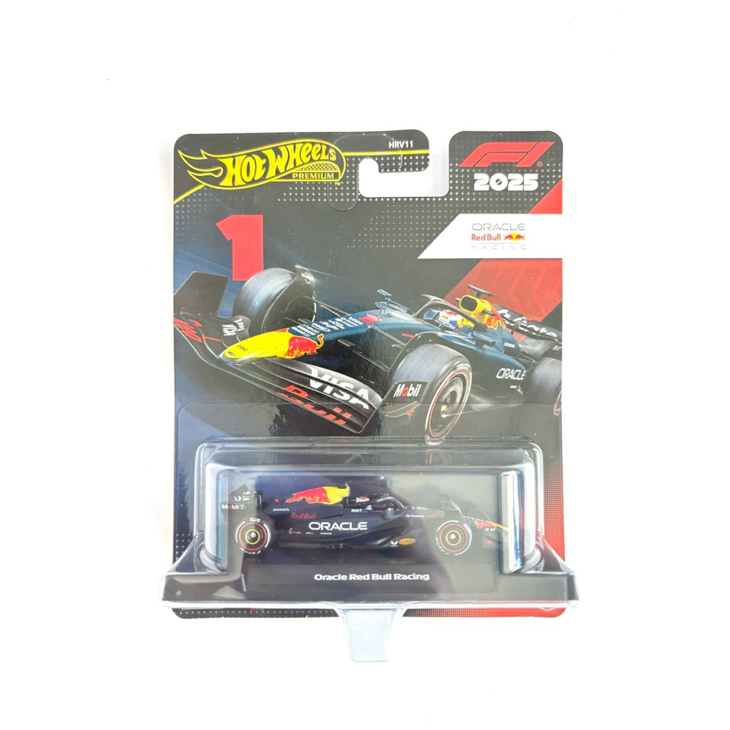 Hot Wheels | ORACLE RED BULL RACING(#1) ~ ปี 2025 เบอร์ 1 |🛞เป็นล้อยาง แพคพรีเมี่ยม |📦สินค้ามีพร้อมส่ง