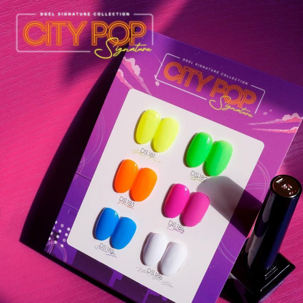 DGEL جل ملون City Pop فسفوري 12 مل — صورة 3