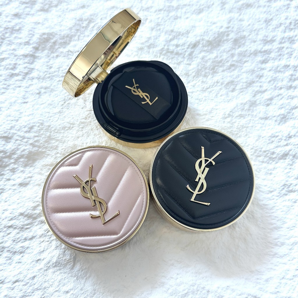 จัดส่งภายในวันเดียวกัน 👑 ของแท้ 💯 YSL LE CUSHION ENCRE DE PEAU / TOUCHE ECLAT GLOW PACT CUSHION 12g