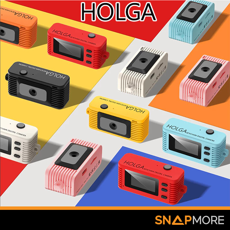 [ส่งด่วนกทม.]กล้องดิจิตอลจิ๋ว HOLGA DC-1 Keychain Digital Camera Compact Portable Retro Design Mini Camcorder Holga DC-0