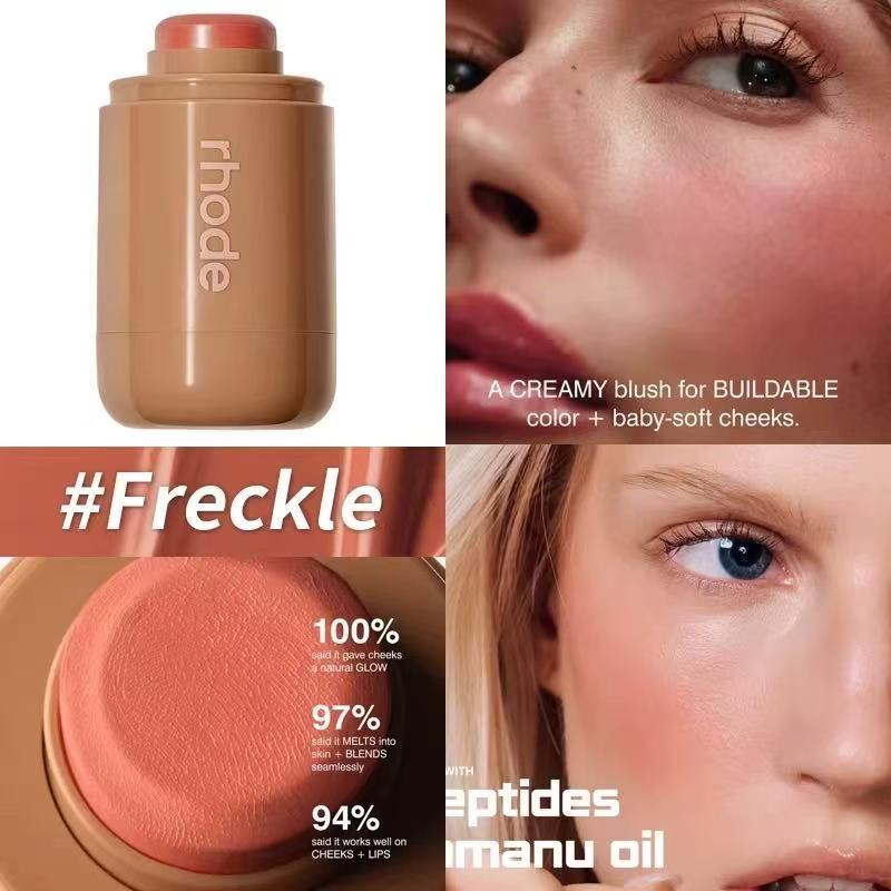 Rhode Pocket Blush บลัชครีม พกพา ผิวโกลว์ สีสวย เกลี่ยง่าย ติดทน ของแท้