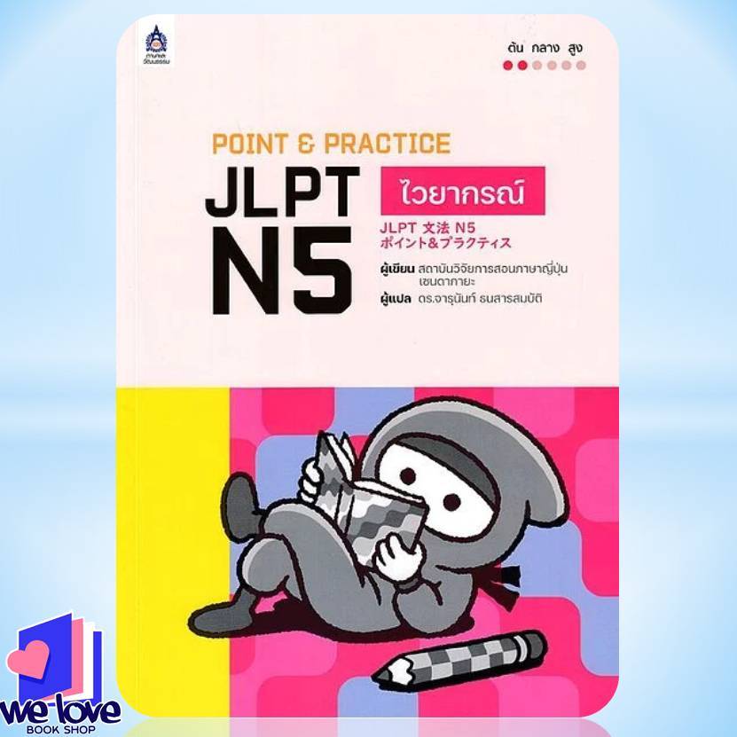 หนังสือ POINT & PRACTICE JLPT N5 ไวยากรณ์ Lock GP
