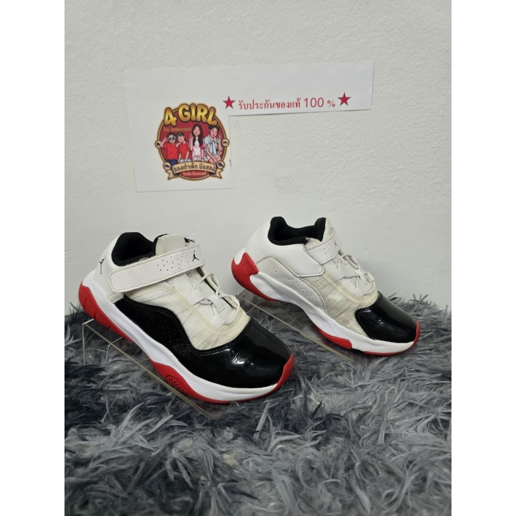 Nike Air Jordan 11 CMFT Low ไซส์ 31 eur ความยาวพื้นรองเท้า 19 เซนติเมตรมือ 2 สภาพใหม่ การันตีแบรนด์แ