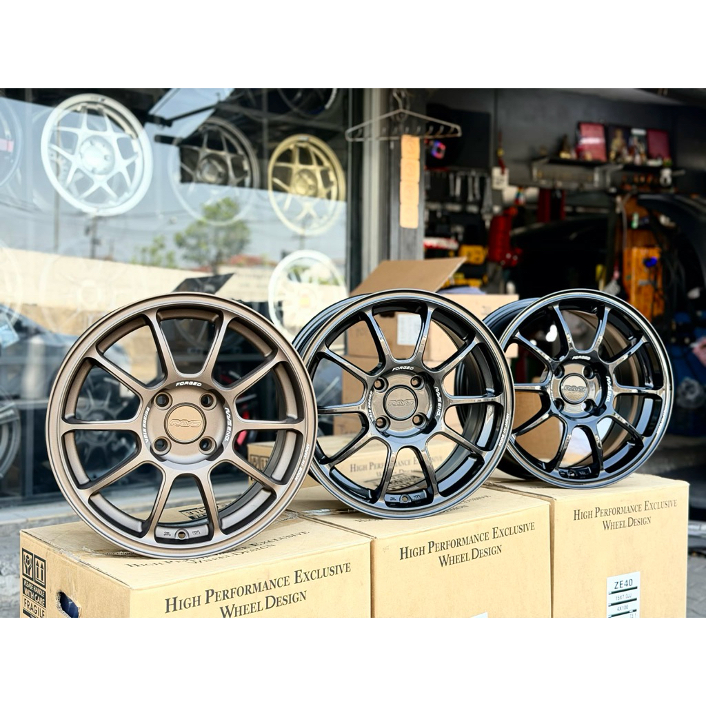 ล้อแม็กซ์ ZE40 ขอบ 15“ งาน Promax พร้อมฝากลางCNC