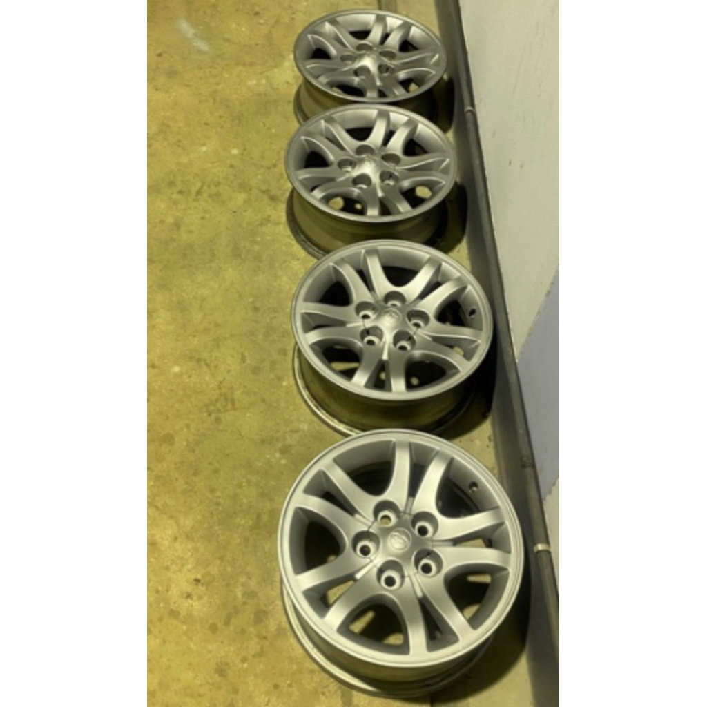 ล้อแม็ก Toyota Tiger ขอบ15 5รู114 ราคาต่อวง ซื้อแยกวงได้
